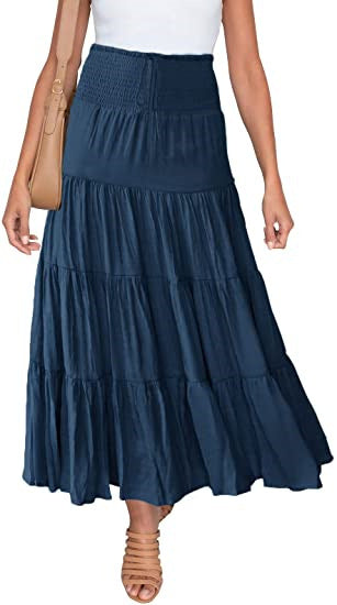 Elsje | Hoge Taille Boho Rok