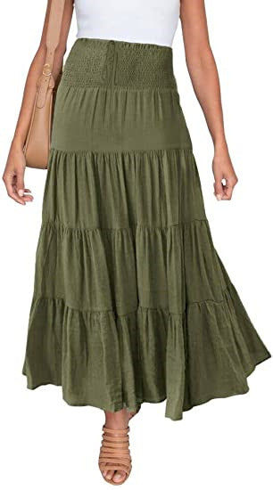 Elsje | Hoge Taille Boho Rok